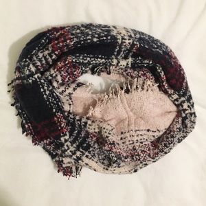 Plaid Infinity scarf